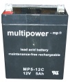 Battery MP5-12C MULTIPOWER Silicone adhesives insulation battery batteries Bearded,epilators, etc.