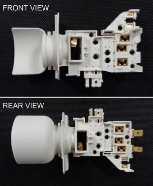 Refrigerator WHIRLPOOL, BAUKNECHT contact thermostat pad + bulb holder (patron),orig Thermoregulators for refrigerators