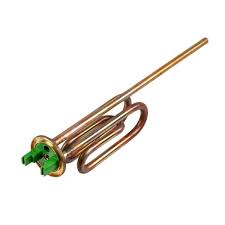 Heating element of the boiler GORENJE ARISTON AEG and others type: boiler heating, power: 2000 W, length: 160 mm, width: 46 mm, height: 34 mm, thermostat: none, thermal fuse: none Heating elements for boilers