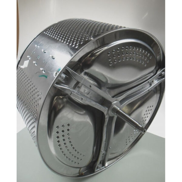 Washing machines VESTFROST, VESTEL, DEA, PROLINE, FAR, OCEANIC, SHARP, ATLANTIC, TELEFUNKEN, SHARP, WESTWOOD, drum with cross, axis 126.5mm, biased 25x47x10mm, 6203 (17mm) and 6204 (20mm) bearings Drums of the washing machine with axle tanks in the kit