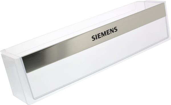 Bottom door rack of the refrigerator BOSCH SIEMENS 45.6 x 16.2 x 11 cm; 299.37 grams. Holders for household refrigerators, drawers, shelves and other plastic details