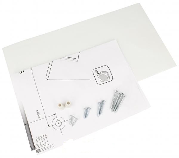 Dishwashers ARISTON,HOTPOINT,WHIRLPOOL, INDESIT door mounting set, for 45/60cm models, orig. Various parts of the installation of the façade of dishwashers dispensers, etc.