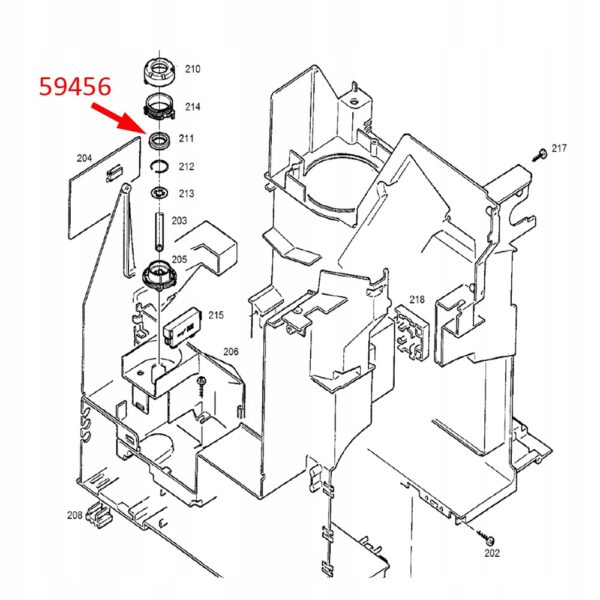 Gasket for coffee machine JURA, water container Gaskets, hoses and tubes for coffee machines