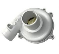 Head of the candy/hoover circulation pump with variegated Dishwasher circulation pump impeller with a gland