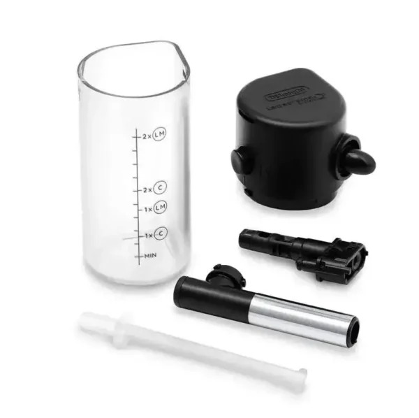 Milk capacity of the DELONGHI coffee machine. Filters, sieves and tanks for coffee machines (milk water and others)
