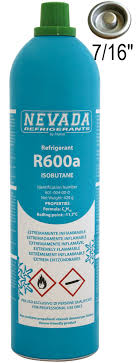 Refrigerant (isobutane gas) R600a, 420g., NEVADA Refrigerants and lubricants