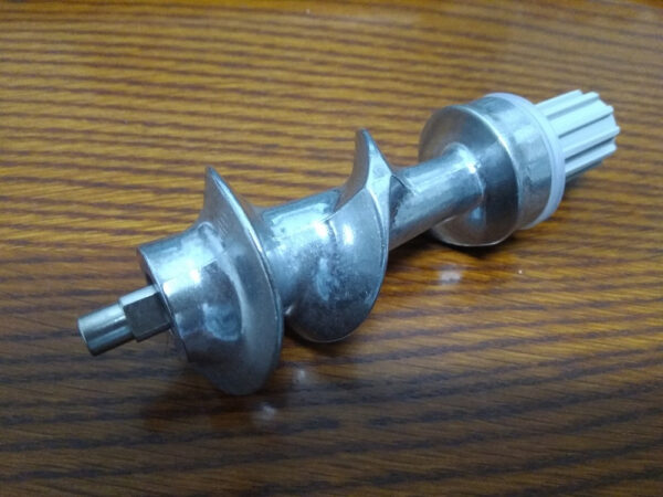 Meat grinder MOULINEX screw coupling (connector), orig. Parts of blenders, mixers, food processors, slicers, breadcrumbs and other apparatus