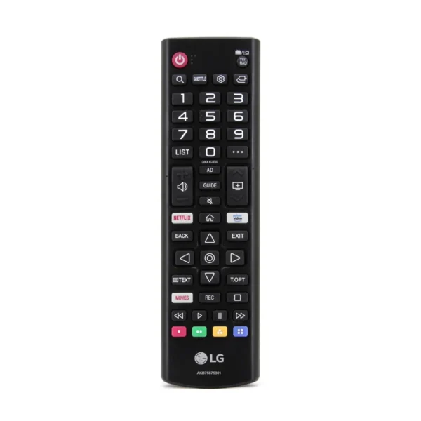 TV LG remote Parts of TVs, gate air controls, etc.