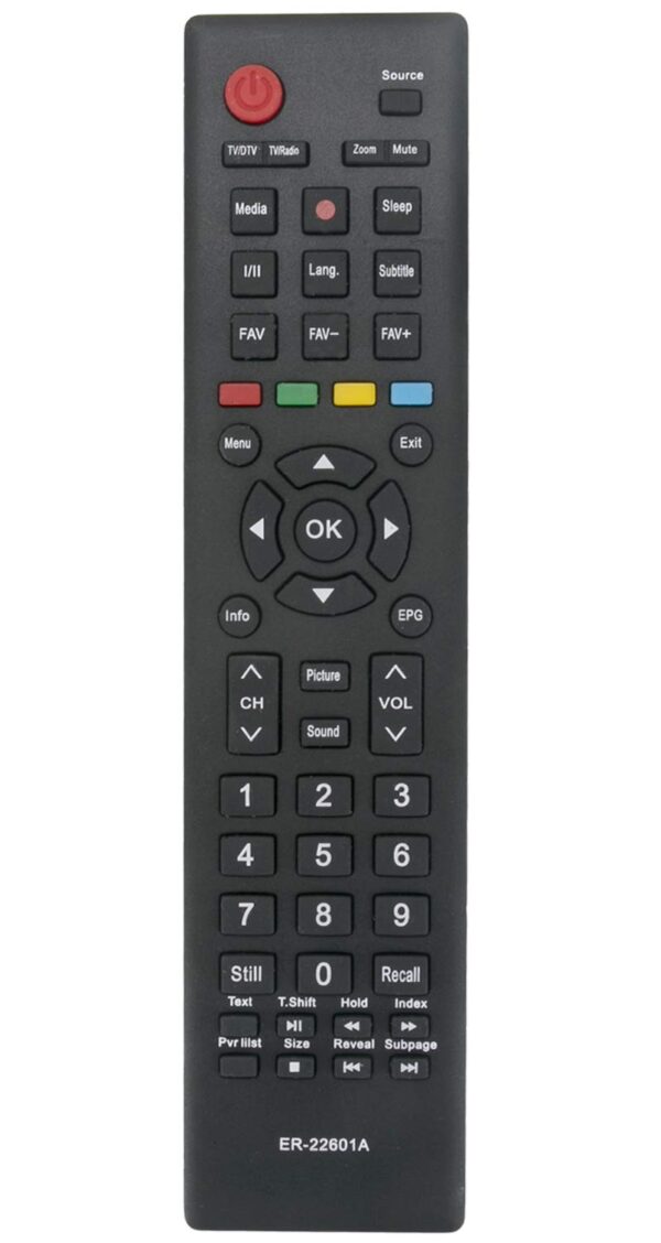HISENSE TV remote Parts of TVs, gate air controls, etc.