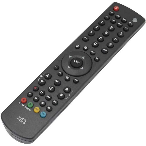 SHARP remote control for the TV. RC1910 REMOTE CONTROL BLACK ORIGINAL NO BRAND Parts of TVs, gate air controls, etc.