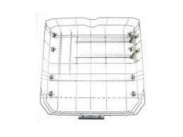 Arcelik dishwashers / BEKO underwear bag Dishwasher wheels, grills and holders for dish bags