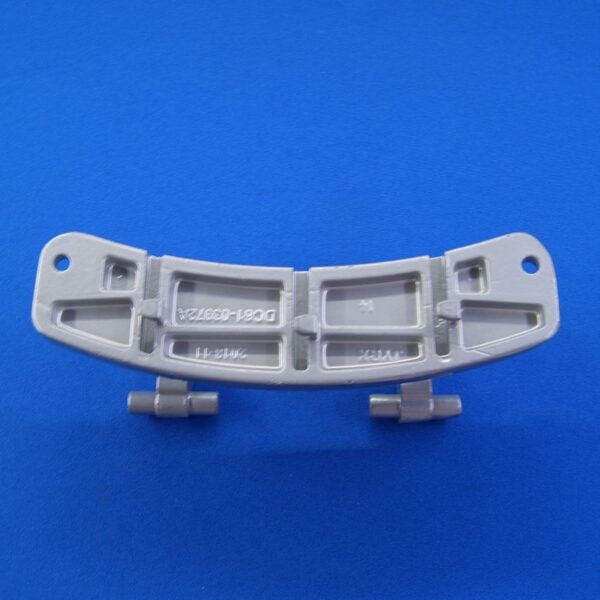 The hinge of the doors of the SAMSUNG washing machine. HINGE DOOR; WW6000J,ALDC,T3.0 Washing machine door hinges