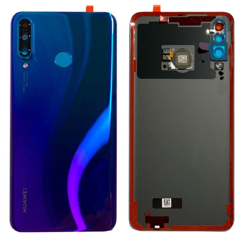 HUAWEI P30 LITE BATTERY+ COVER, PEACOCK BLUE.BATTERY COVER FOR HUAWEI P30 LITE, PEACOCK BLUE Batteries for phones, video cameras cases protecting glasses and other parts