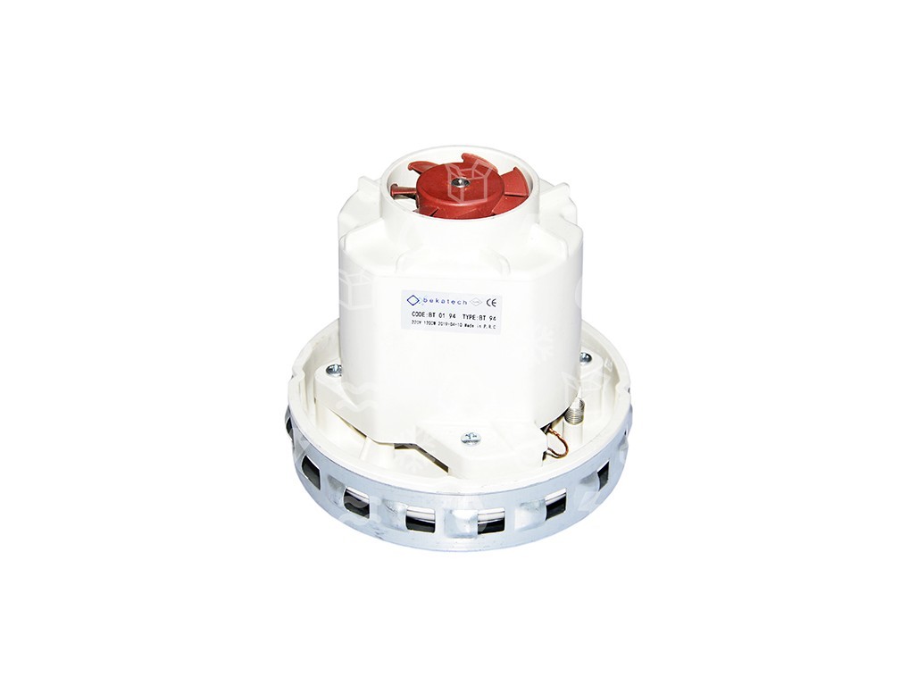 Vacuum cleaner motor 1200W/230V, BT94, D=131mm, H=129mm, (1300W, 230V, DOMEL 467.3.402-5) Microwave ovens, vacuum cleaners, irons, hoods and other small parts of the technique