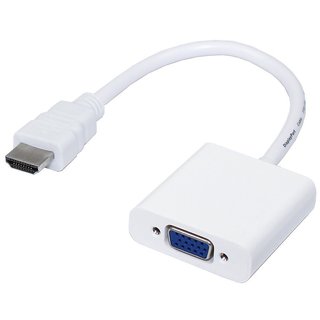 CONVERTER: HDMI ADAPTER MALE > VGA FEMALE, 3.5MM STEREO Wi-Fi adapters for computers, tablets (iPad, Tab) parts