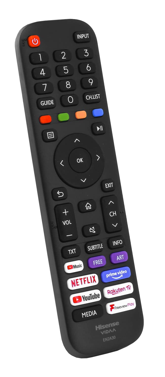 HISENSE tv remote. REMOTE CONTROL EN2A30 Parts of TVs, gate air controls, etc.