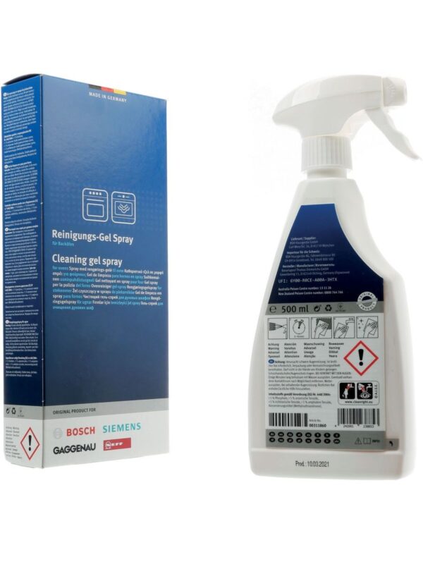 Oven BOSCH/SIEMENS et al. universal cleaning agent,spray gel 500ml - Image 2