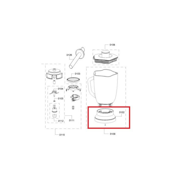 Blender BOSCH/SIEMENS sole Parts of blenders, mixers, food processors, slicers, breadcrumbs and other apparatus