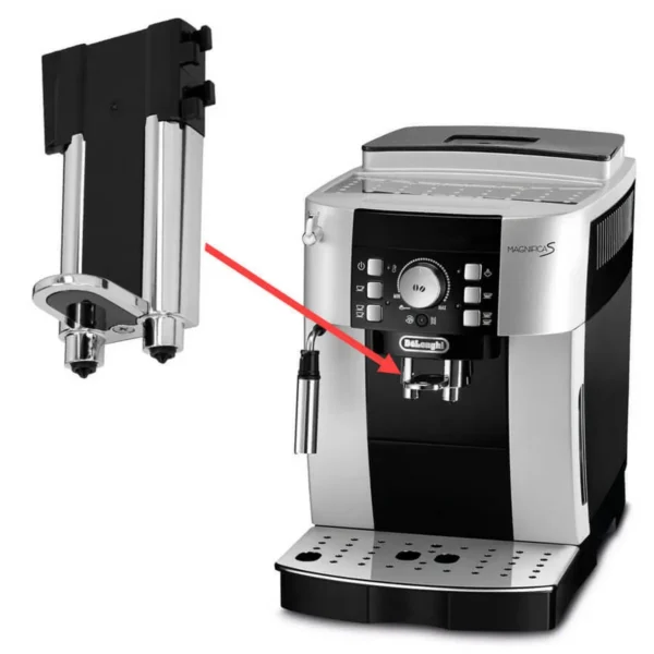 Coffee splitter of the DELONGHI coffee machine Valves, presses, connectors, pressure sensors, couplings and other parts of coffee machines