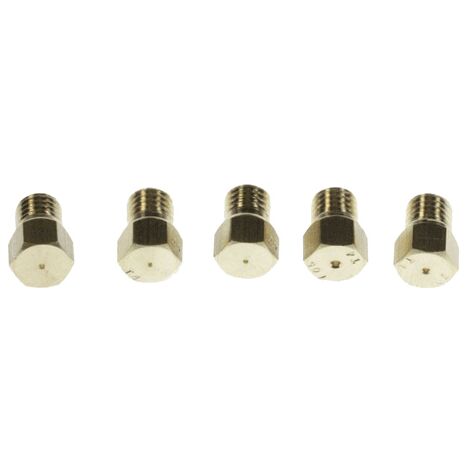 Set of gas stove SMEG fireplaces,for natural gas 5pcs,orig. Gas stove nozzles,fireplaces