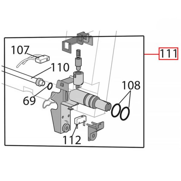 Switching of the delonghi cappuccinator of the coffee machine Valves, presses, connectors, pressure sensors, couplings and other parts of coffee machines