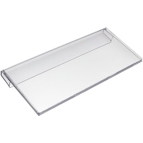 Upper middle front panel of freezer drawer of the refrigerator BEKO/GRUNDIG/ARCELIK,19,6 x 44,2 cm,orig. Holders for household refrigerators, drawers, shelves and other plastic details