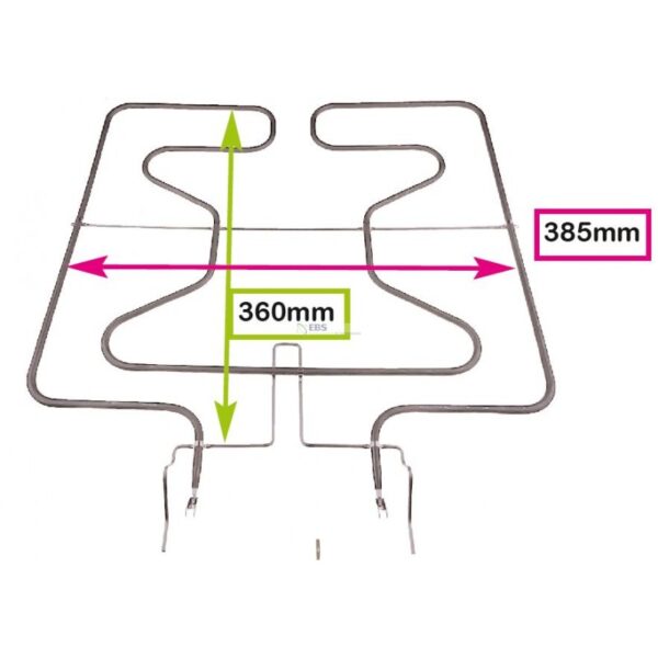 Oven BOSCH/SIEMENS lower heating element,.1,100W,orig. Heating elements for ovens