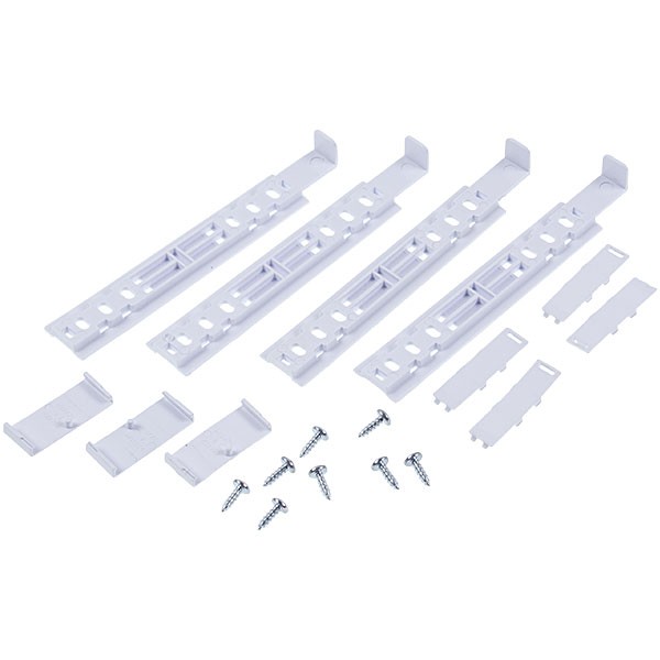 Installation kit of the façade of the refrigerator BEKO/GRUNDIG/ARCELIK. MINIKIT 4 EIS DOOR BRACKETS Hinges for refrigerator doors façade installation kits