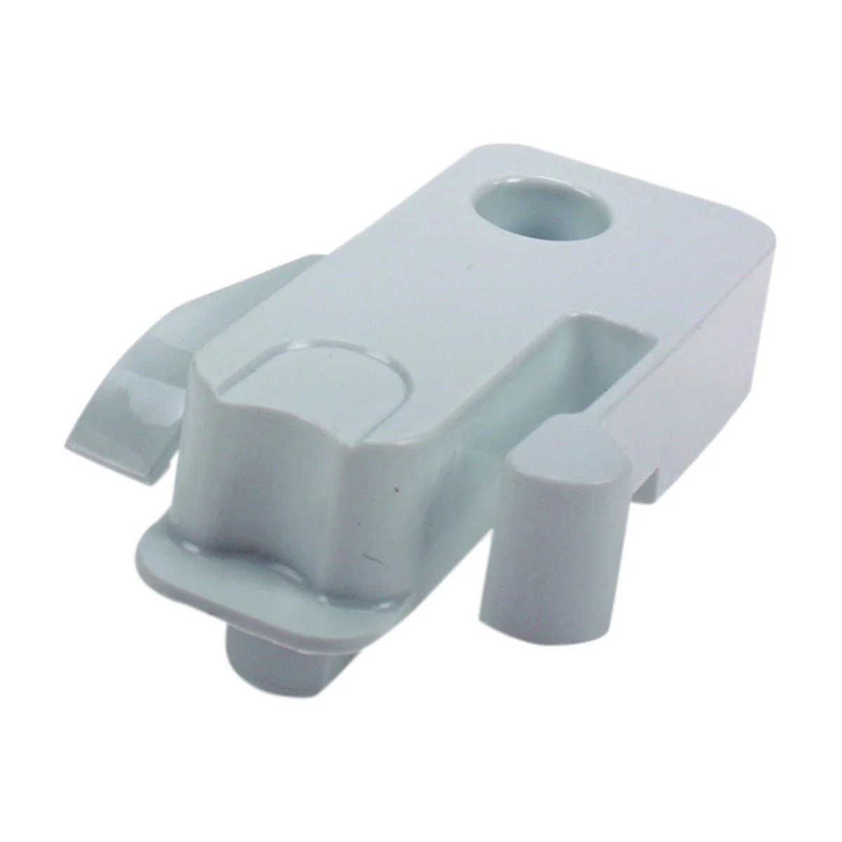 Left-hand door holder for the WHIRLPOOL/INDESIT freezer. C00506171 FREEZER FLAP STOPPER LINKS GW Holders for household refrigerators, drawers, shelves and other plastic details