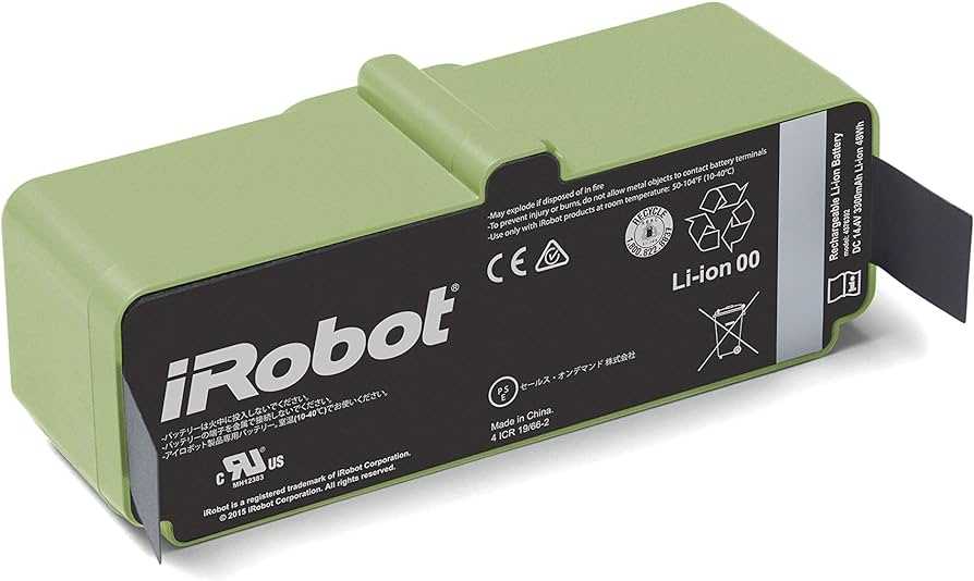 Dulkių siurblio 4462425 IROBOT akumuliatorius.14,4V-5200MAH LI-ION VACUUM CLEANER BATTERY ALTERNATIVE FOR IROBOT Vacuum cleaner motors batteries battery chargers