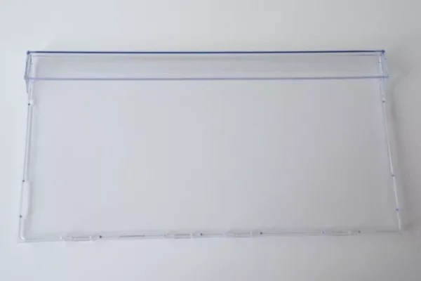 Šaldytuvo BEKO šaldiklio apatinio stalčiaus priekinė sienelė, 405x210mm, orig. Holders for household refrigerators, drawers, shelves and other plastic details