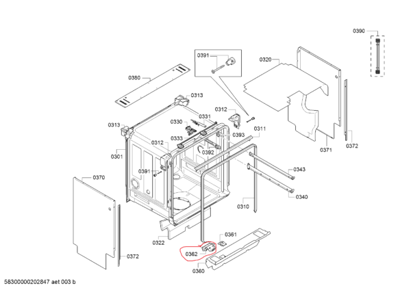 Indaplovės BOSCH/SIEMENS displėjus . DISPLAY MODULE VISIBLE INDIKATOR Various parts of the installation of the façade of dishwashers dispensers, etc.