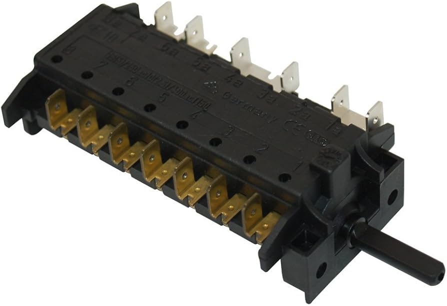 Orkaitės SMEG jungiklis,orig. 4074/2 SELECTOR SWITCH Switchers for electric stoves,switches taimers