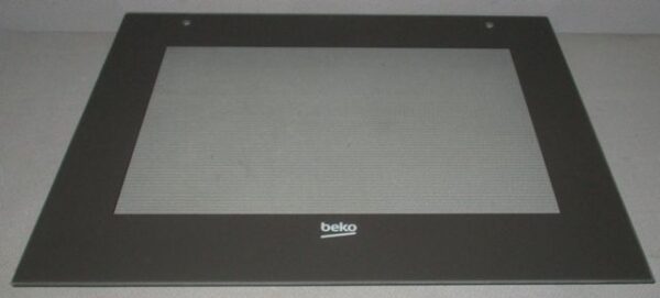 Orkaitės BEKO/GRUNDIG/ARCELIK priekinis stiklas,59.5cm x 46.4cm,orig. Oven door glazing ,hob glassceramic surfaces