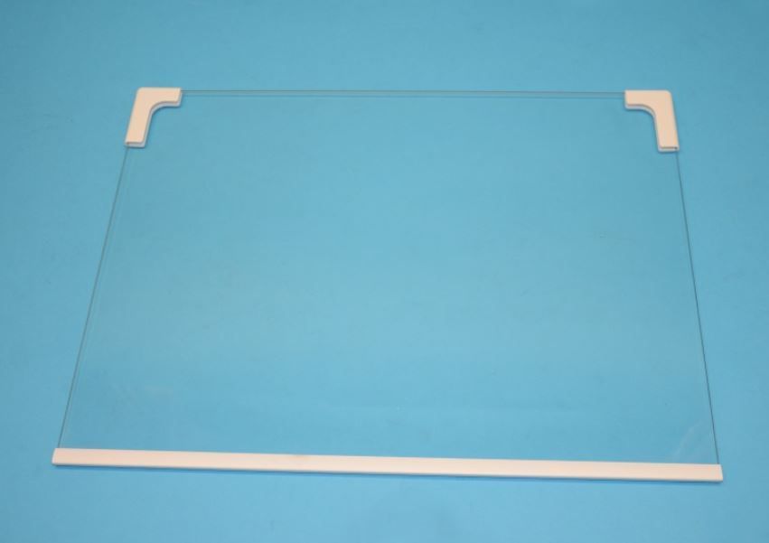 Šaldytuvo HISENSE/GORENJE,CANDY/HOOVER,MIDEA vidurinė,viršutinė lentyna,415x300mm,orig. Holders for household refrigerators, drawers, shelves and other plastic details