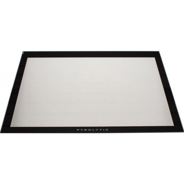 Orkaitės FAGOR, BRANDT, GORENJE,DEDIETRICH vidinis orkaitės stiklas, su pirolizės funkcija “Pyrolytic”, 492x382mm, orig. Oven door glazing ,hob glassceramic surfaces