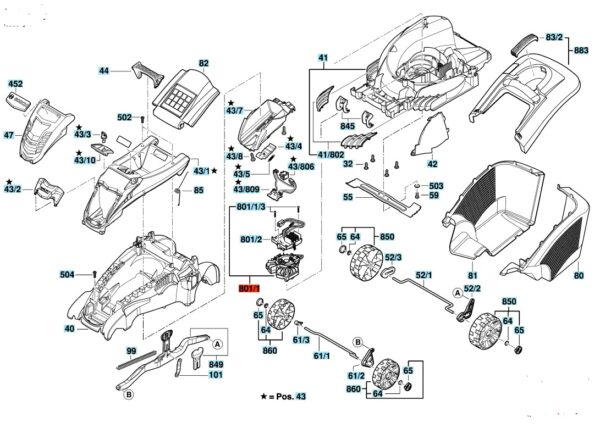 Žolepjovės BOSCH variklis. GLEICHSTROMMOTOR AL-KO, BOSCH ROTAK, GARDENA Spare parts for trimmers, trimmers, saws, water pumps and hydrophores