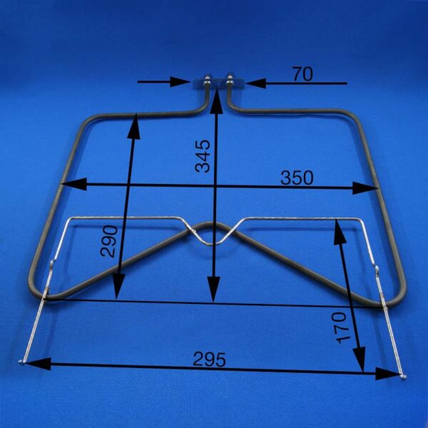 Heating element for oven (lower) WHIRLPOOL, BAUKNECH, INDESIT,orig. - Image 3