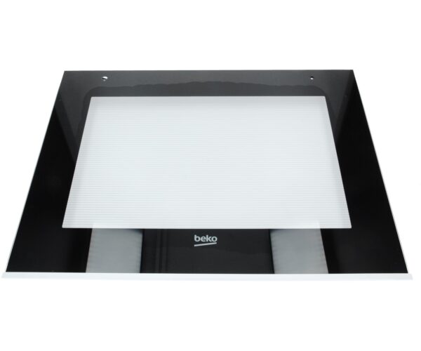 Eleltrinės orkaitės ARCELIK / BEKO išorinis ,priekinis stiklas,595x465mm,BIE24301 B modeliams ir kt - Image 2
