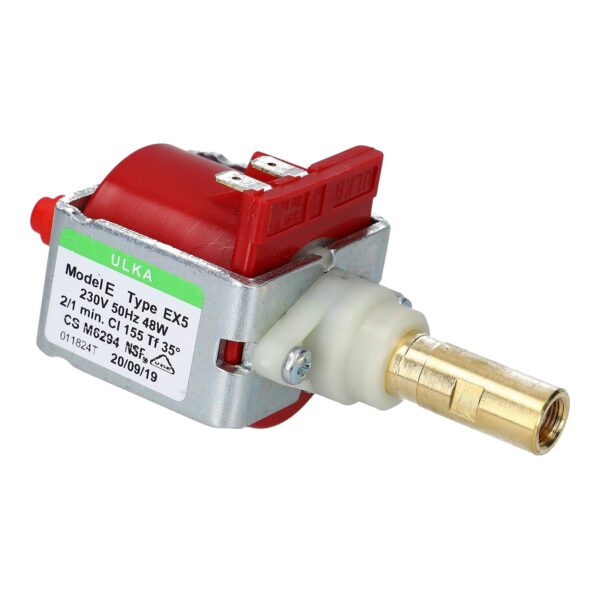 Vandens siurblys dulkių siurbliui, kavos aparatui ULKA, E TYPE EX 5, EX5, 48W, 15bar, 650см3/min, 220V, 50Hz, 2/1min, Saeco, Impressa, Jura, Astoria, Silvia, Briccoletta, Gaggia, Giotto, Capresso, LaPavoni, - Image 3