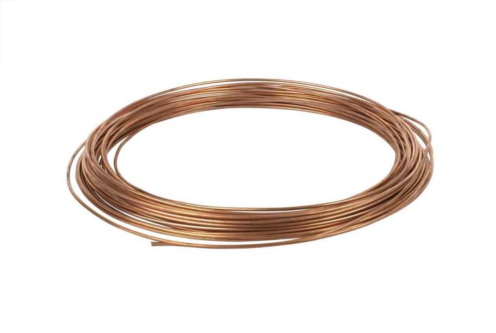 Kapiliarinis vamzdelis CU – 0,8mm x 2,0mm, (kaina 1m) Automotive parts of refrigerated freezers for domestic industrial refrigeration equipment