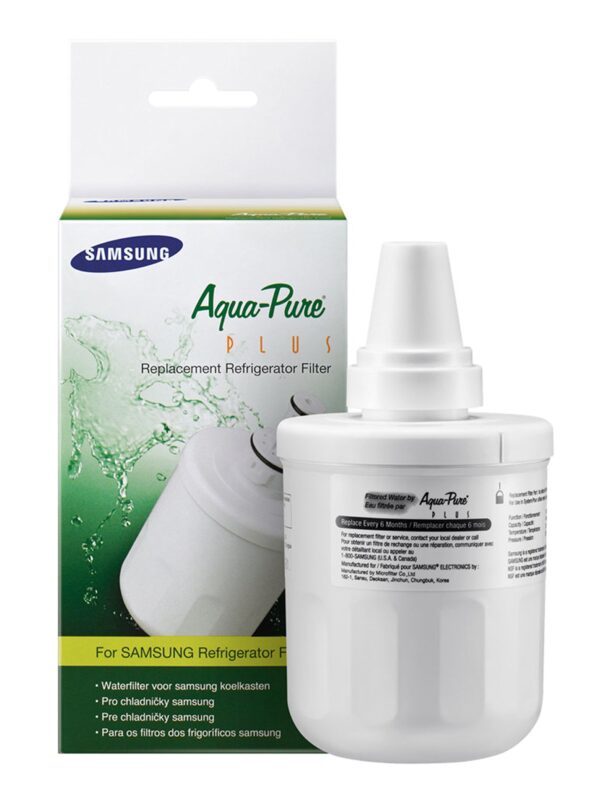 Vandens filtras šaldytuvui SAMSUNG Aqua-Pure Plus, originalus. <2010 metų modeliams.