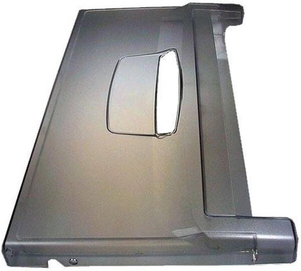 Šaldytuvo Indesit  vidurinio stalčiuko  skydelis apatinis 430x240 mm. PANEL DRAWER (430X240MM) TRANSPARENT