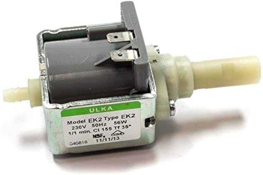 EK2 ULKA PUMP 56WATT FOR COFFEE MACHINE Microwave ovens, vacuum cleaners, irons, hoods and other small parts of the technique