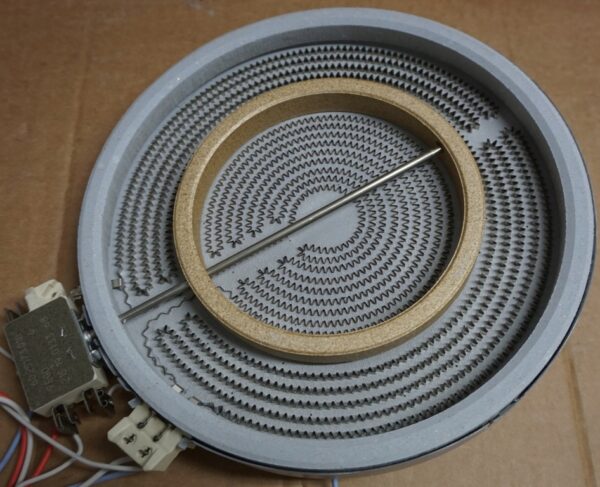 Kaitinimo elementas (keramikiniui paviršiui) AEG, ELECTROLUX, ZANUSSI, KUPPERBUSH, AMICA, PRIVILEG, BAUKNECHT, Ø210(120)mm, 2200W, 220V, orig. - Image 2