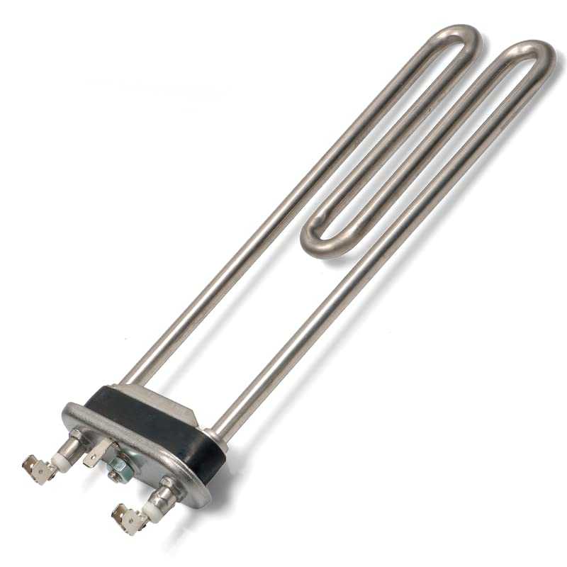 Skalbimo mašinos kaitinimo elementas AEG, ELECTROLUX, ZANUSSI, BLOMBERG, 1950W, 230V, ilgis iki skardelės 230mm Heating elements for washing machines