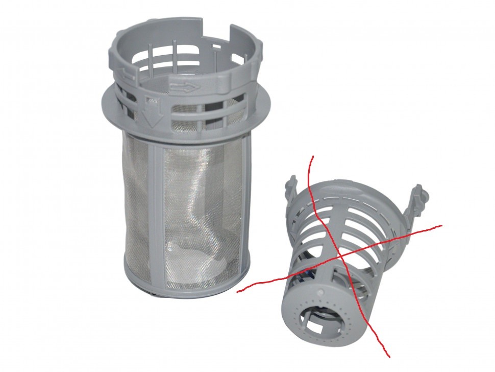 Indaplovės ARCELIK / BEKO / BLOMBERG, filtras ,smulkus sietelis, 12,9 cm, 6,8 cm, turinio vienetai: 1,orig. Dishwasher filters