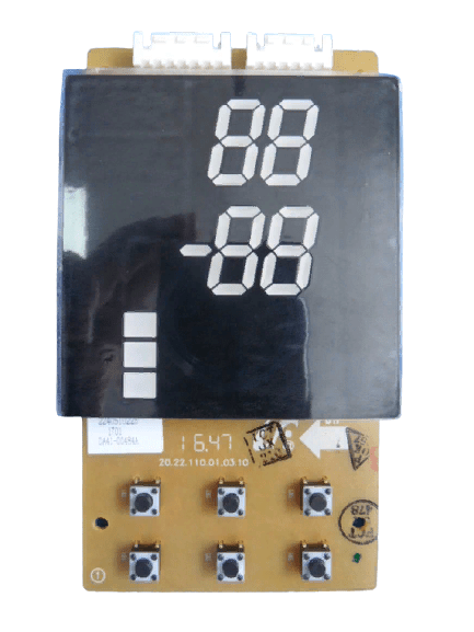 Šaldytuvo modulis (valdymo ekranas) SAMSUNG, RL34 / RL40, orig. Automotive parts of refrigerated freezers for domestic industrial refrigeration equipment