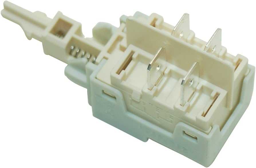 Jungiklis BLOMBERG,BEKO/GRUNDIG/ARCELIK 2 pozicijų (ON/OFF), 4 kontaktai Switches and keys for washing machines