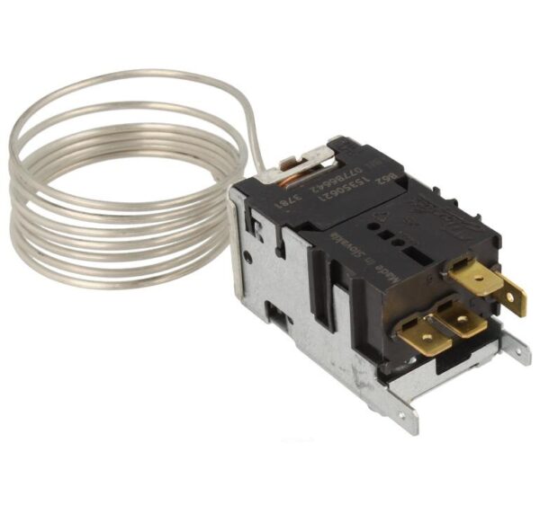 Šaldytuvo termostatas BOSCH, SIEMENS, DANFOSS K59-077B6208, 1200mm, max. 3,5/-27,5, min.3,5/-11, 4 kontaktai, originalas